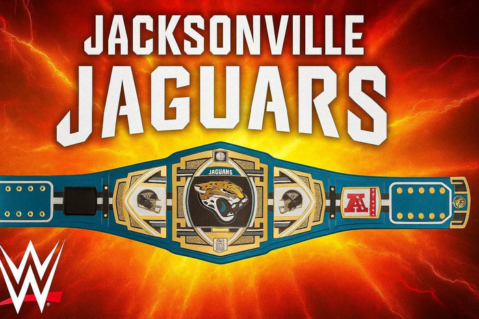 WWE NFL Jacksonville Jaguars Championship Belts