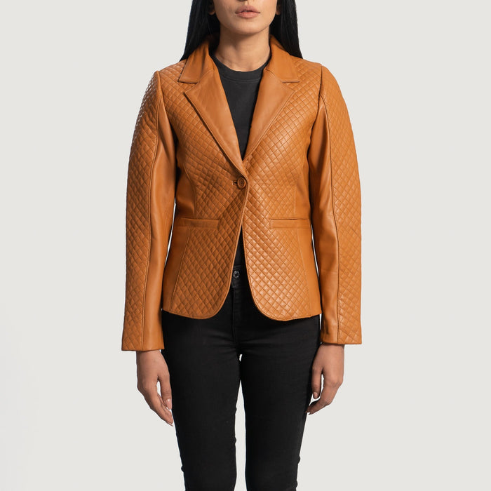 Women's Leather Blazers