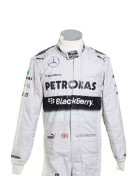 2014 Lewis Hamilton PETRONAS Mercedes F1 Race Suit REPLICA Dash Racegear product image 1