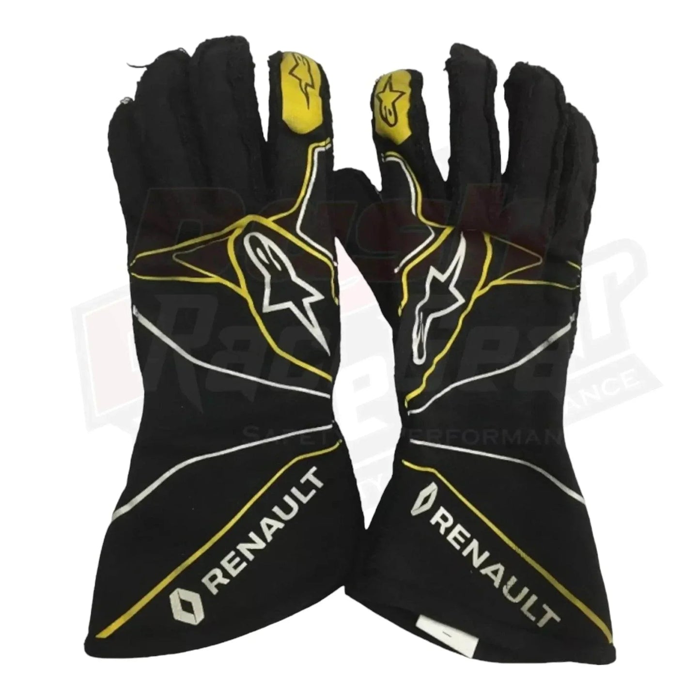 2018 Carlos Sainz Renault F1 Team Race Gloves - Medium | DASH RACEGEAR