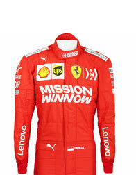 2019 Charles Leclerc Ferrari F1 Race Suit REPLICA Dash Racegear product image 1