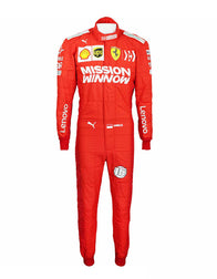 2019 Charles Leclerc Ferrari F1 Race Suit REPLICA Dash Racegear product image 2