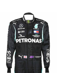 2020 Lewis Hamilton Mercedes F1 Race Suit REPLICA Dash Racegear product image 1