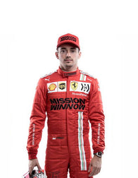 2021 Charles Leclerc Ferrari F1 Race Suit REPLICA Dash Racegear product image 1