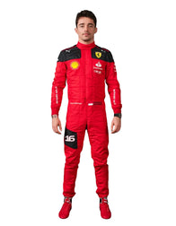 2023 Charles Leclerc Ferrari F1 Race Suit REPLICA Dash Racegear product image 3