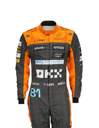 2023 Oscar Piastri Mclaren F1 Race Suit REPLICA Dash Racegear product image 1