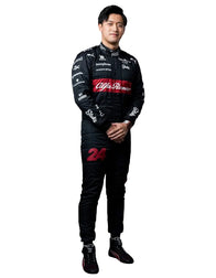 2023 Zhou Guanyu Alfa Romeo F1 Race Suit Replica Dash Racegear product image 3
