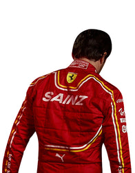 2024 Carlos Sainz Ferrari F1 Race Suit REPLICA Dash Racegear product image 2