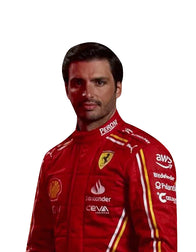 2024 Carlos Sainz Ferrari F1 Race Suit REPLICA Dash Racegear product image 1