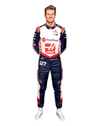 2024 Nico Hulkenberg Haas F1 Race Suit REPLICA Dash Racegear product image 3
