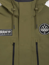 Adidas SPZL Sunnyhurst Anorak Jacket Jacket unisex detail view 3 | Dash Racegear — Adidas Spezial Sunnyhurst Half-Zip Nylon Jacket