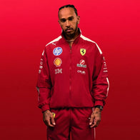 Puma for Scuderia Ferrari HP 2025 T7 Drivers Jacket Jacket unisex detail view 2 | Dash Racegear — 2025 Puma x Ferrari HP Team Jacket – Iconic F1 Fashion