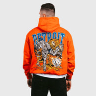 Sana Detroit Skubal Hoodie Hoodie unisex detail view 5 | Dash Racegear — Sana Detroit hoodie featuring Skubal-inspired athletic look