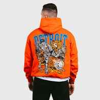 Sana Detroit Skubal Hoodie Hoodie unisex detail view 5 | Dash Racegear — Sana Detroit hoodie featuring Skubal-inspired athletic look
