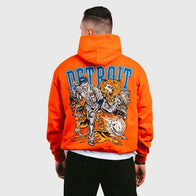 Sana Detroit Skubal Hoodie Hoodie unisex detail view 5 | Dash Racegear — Sana Detroit hoodie featuring Skubal-inspired athletic look