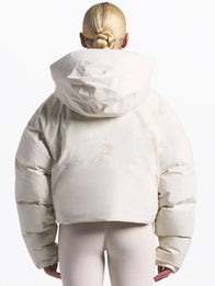 The North Face x Skims Insulated Shell Jacket Jacket unisex detail view 5 | Dash Racegear — The North Face x SKIMS Women’s 2025 Off-White Insulated Puffer Jacket with water-resistant finish, ideal for women’s outdoor layering.