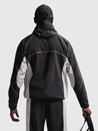 Chelsea Nike Repel Strike Hooded Jacket Jacket unisex detail view 2 | Dash Racegear — Black 2026 Chelsea Nike Repel Strike Hooded Jacket for men, sleek athletic fit built for practice sessions.