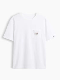 Gap x Los Tacos No. 1 Graphic T-Shirt Shirt unisex detail view 4 | Dash Racegear — White Los Tacos No. 1 x Gap graphic T-shirt designed for lightweight comfort and effortless streetwear-inspired appeal.
