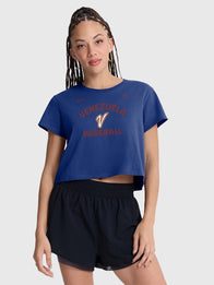 Venezuela 2026 World Baseball Classic T-Shirt Shirt unisex detail view 3 | Dash Racegear — Women’s Nike Rush Blue Venezuela Baseball 2026 WBC T‑shirt, relaxed crew neck and casual everyday style.
