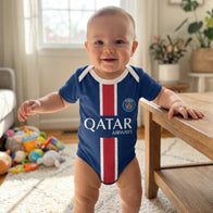 24/25 PSG Baby Bodysuit lifestyle view for baby sports fans
