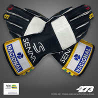 -273 x AYRTON SENNA Black - Glove | DASH RACEGEAR