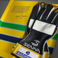 -273 x AYRTON SENNA Black - Glove | DASH RACEGEAR