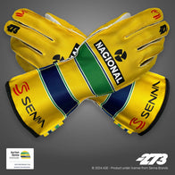 -273 x AYRTON SENNA Yellow - Glove | DASH RACEGEAR