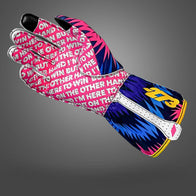 -273 x DSC Limited Edition Cyan/Hot Pink - Glove | DASH RACEGEAR