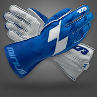 -273 x Ryan Norberg Limited Edition Blue/White/Cyan Asymmetric - Glove | DASH RACEGEAR