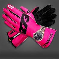 -273 x RACE SERVICE HOT PINK Asymmetric - Glove | DASH RACEGEAR