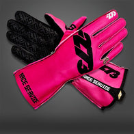 -273 x RACE SERVICE HOT PINK Asymmetric - Glove | DASH RACEGEAR