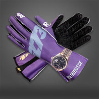 -273 x RACE SERVICE PURPLE Asymmetric - Glove | DASH RACEGEAR