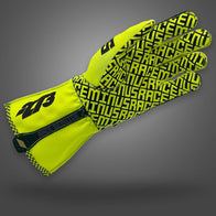 -273 x RACE SERVICE FLUO YELLOW Asymmetric - Glove | DASH RACEGEAR