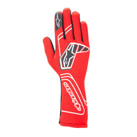 Gloves Alpinestars Tech-1 Start V4 Red - front view | Dash Racegear