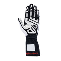 Gloves Alpinestars Tech-1 K V3 Black/White/Red - rear view | Dash Racegear