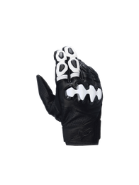 Alpinestars Celer V3 Gloves, black and white goat leather motorcycle road racing gloves with hard knuckle protection.