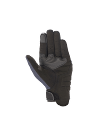 Alpinestars Copper Gloves, Blue and Black urban motorcycle gloves, synthetic suede palm with touchscreen compatibility.