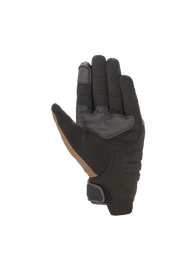 Alpinestars Copper Gloves, brown and black urban motorcycle gloves with reinforced suede palms and touchscreen fingertips.