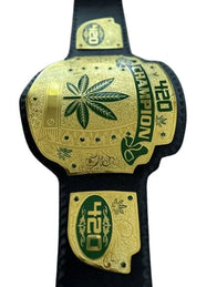 420 Weed World Wrestling Championship Title Belt - 3 | Dash Racegear