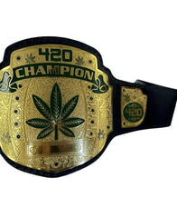 420 Weed World Wrestling Championship Title Belt - 5 | Dash Racegear
