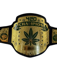 420 Weed World Wrestling Championship Title Belt - 1 | Dash Racegear
