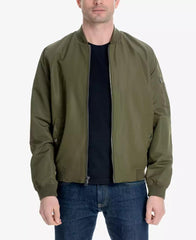 Michael Kors Men's Bomber Jacket, Created for Macy's - front view