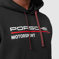PORSCHE FW MENS HOODED SWEAT - black