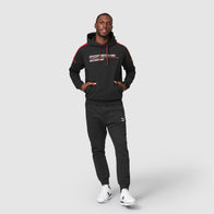 PORSCHE FW MENS HOODED SWEAT - black