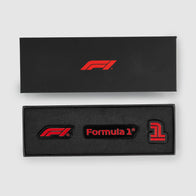 F1 FW PIN BADGES 3PCK - silver