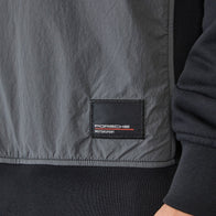 PORSCHE FW UTILITY CREW SWEAT - black