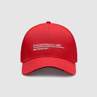 PORSCHE FW CAP - red