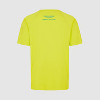 AMF1 FW LOGO TEE - lime