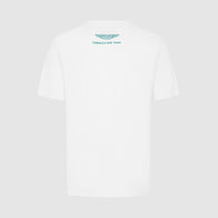 AMF1 FW LOGO TEE - white
