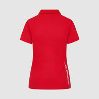 PORSCHE FW WOMENS POLO - red